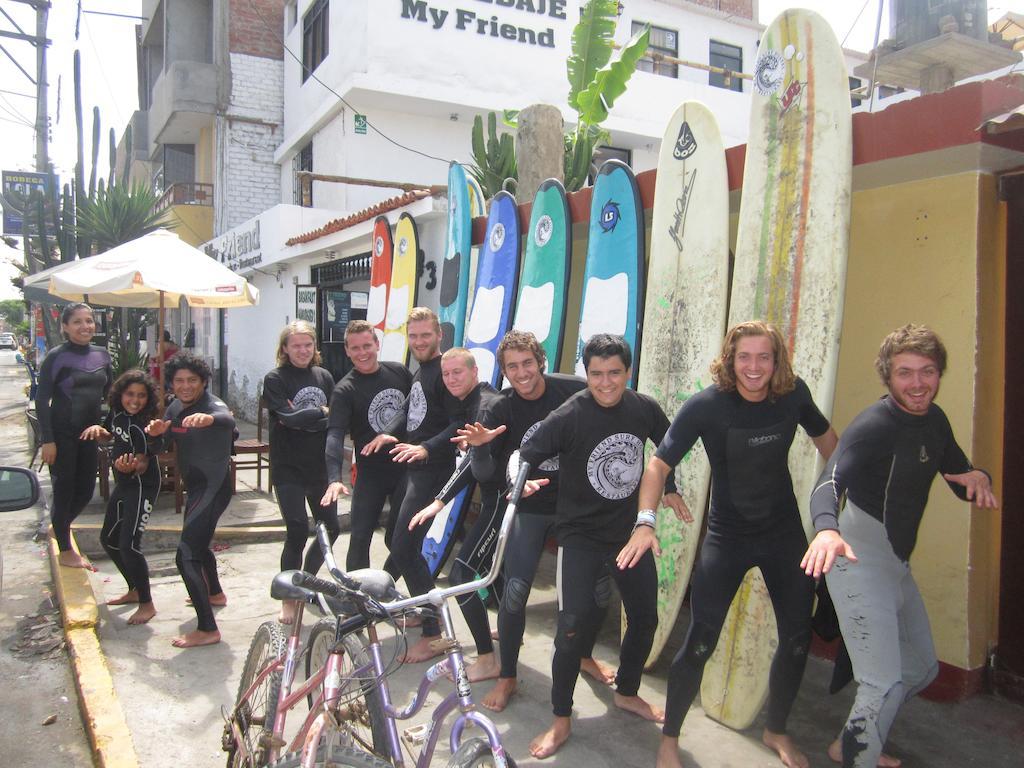 My Friend Surf Hostal Huanchaco Exterior foto